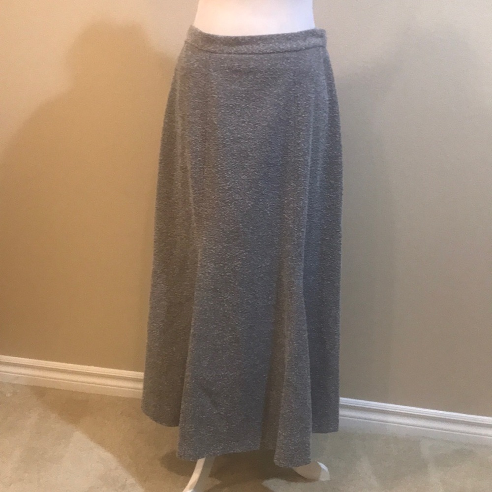 Monterey Bay Clothing Co. Cotton Blend Flare Maxi Skirt w/Lining-Size 8P